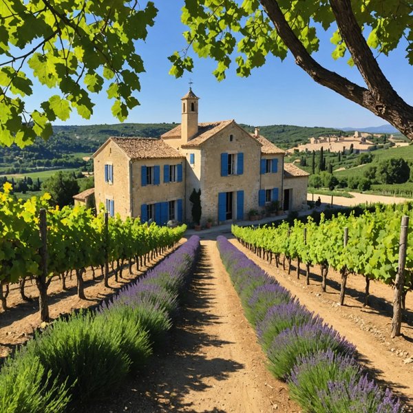 Comment organiser un séjour dans une maison de vacances en Provence avec des ateliers de peinture et des visites de vignobles ?