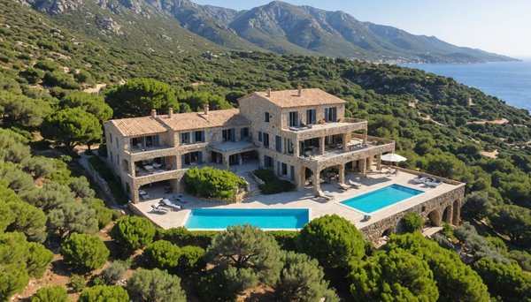 Location villa luxe corse : séjour d'exception en île de beauté